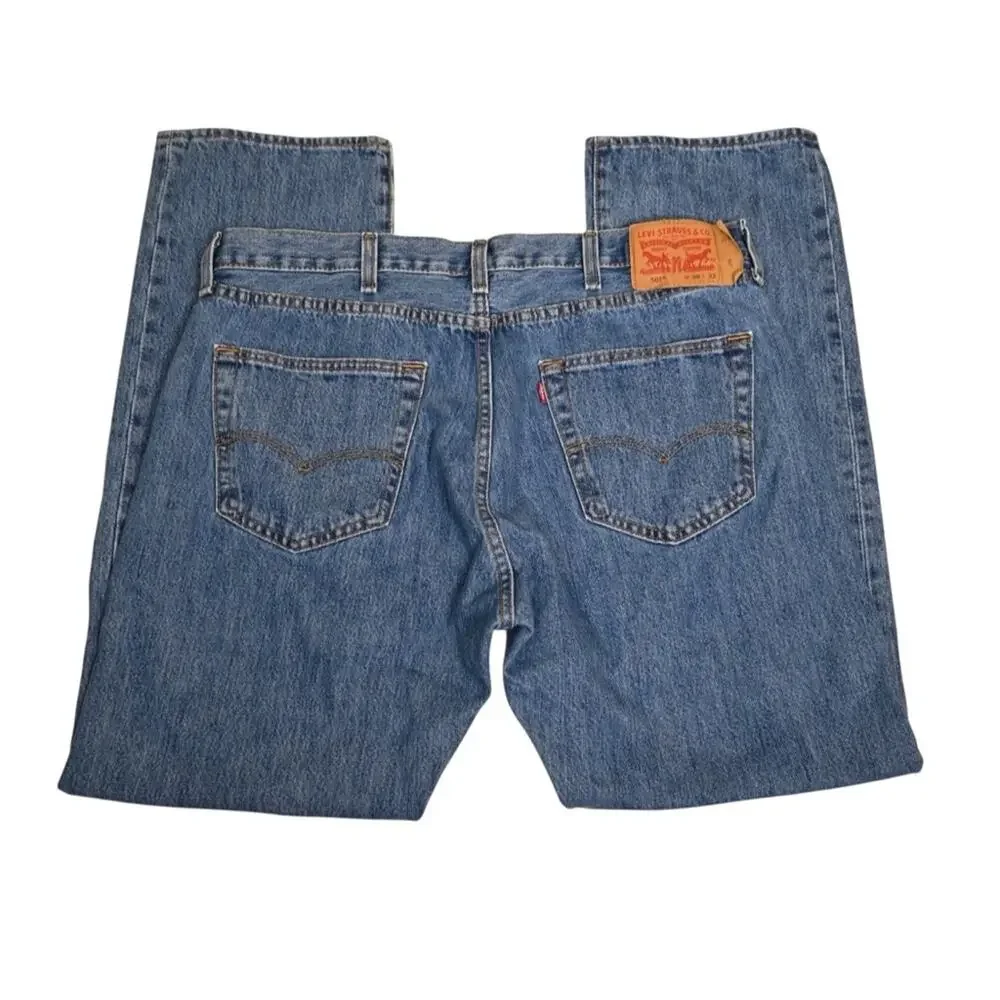 Levi's Men's 501 Straight Leg Button Fly Jean 38x32